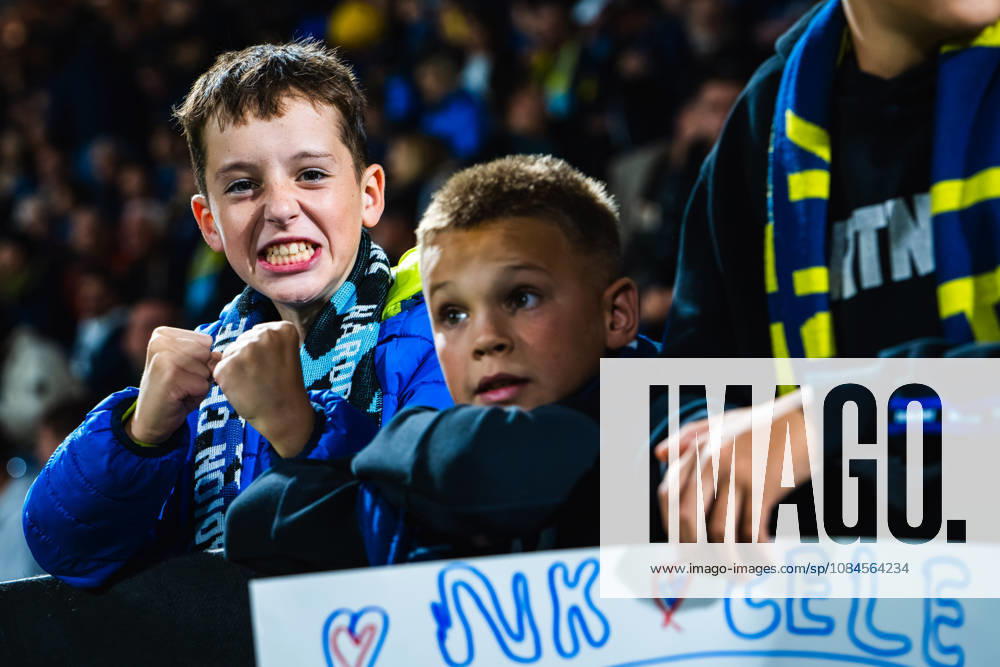 Celje fans before the UEFA Europa League match between Celje (Slovenia) and Omonia (Cyprus) at Stadion Celje, Celje on October 15, 2026 in Celje, Slovenia. (Photo by Andraz Corel Sports Press Photo).