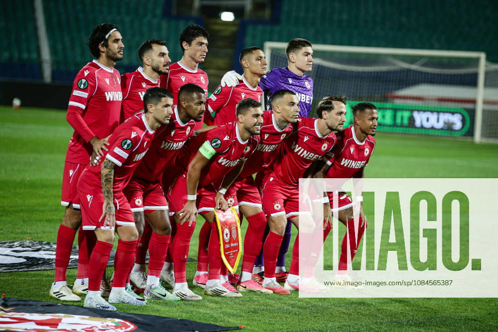 SOCCER - UEFA Conference League - CSKA vs. AS Monaco Photo by IPA ABACAPRESS.COM89724658 - CSKA team photo before the UEFA Conference League match between PFC CSKA and AS Monaco at Vasil Levski National Stadium in Sofia, Bulgaria, on October 15, 2026 Sofia Bulgaria
