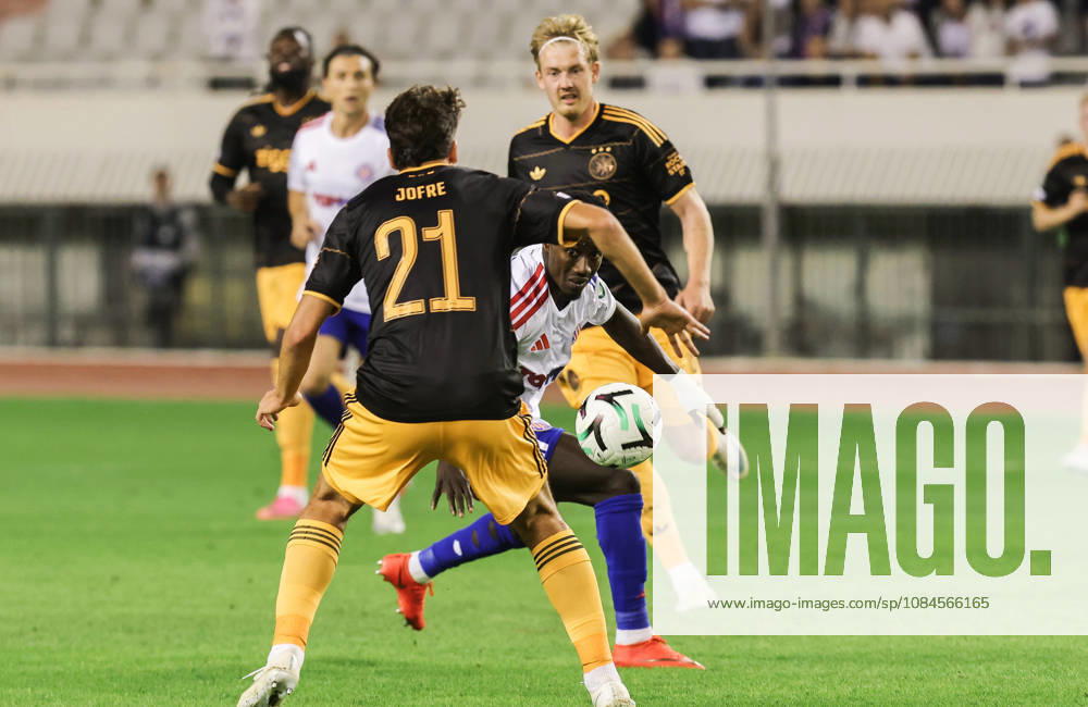 UEFA Conference League HNK Hajduk Split v AFC Ajax Abdoulie Sanyang Bamba of Hajduk in action during the UEFA Conference League 2026 27 League Phase MD1 match between HNK Hajduk Split and AFC Ajax at Stadion Poljud on October 15, 2026 in Split, Croatia. IvoxCagalj PIXSELL