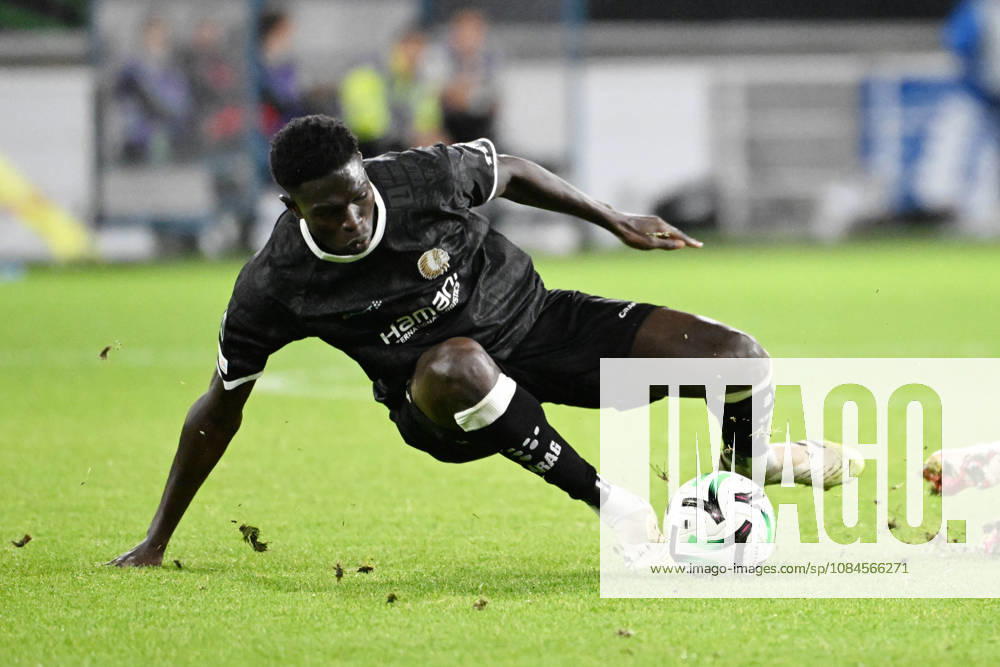 AA Gent vs Aarhus Ibrahima Cisse of KAA Gent is pictured in action with the ball during Matchday 2 in the 2026-2027 Uefa Conference League season - league phase between AA Gent and AGF Aarhus on October 15 , 2026 in Gent, Belgium. (Photo by Maarten Straetemans Isosport) Gent Belgium