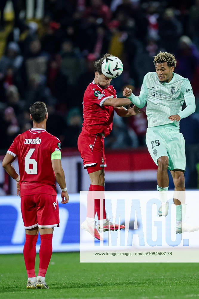 Football - UEFA Conference League - Round 1 - PFC CSKA Sofia - AS Monaco - 15.10.2026 Paris Brunner, 29 of AS Monaco FC during UEFA Conference League - Round 1 match between PFC CSKA Sofia and AS Monaco at Vasil Levski Stadium in Sofia, Bulgaria, on October 15th, 2026 in Sofia, Bulgaria. Bulgaria