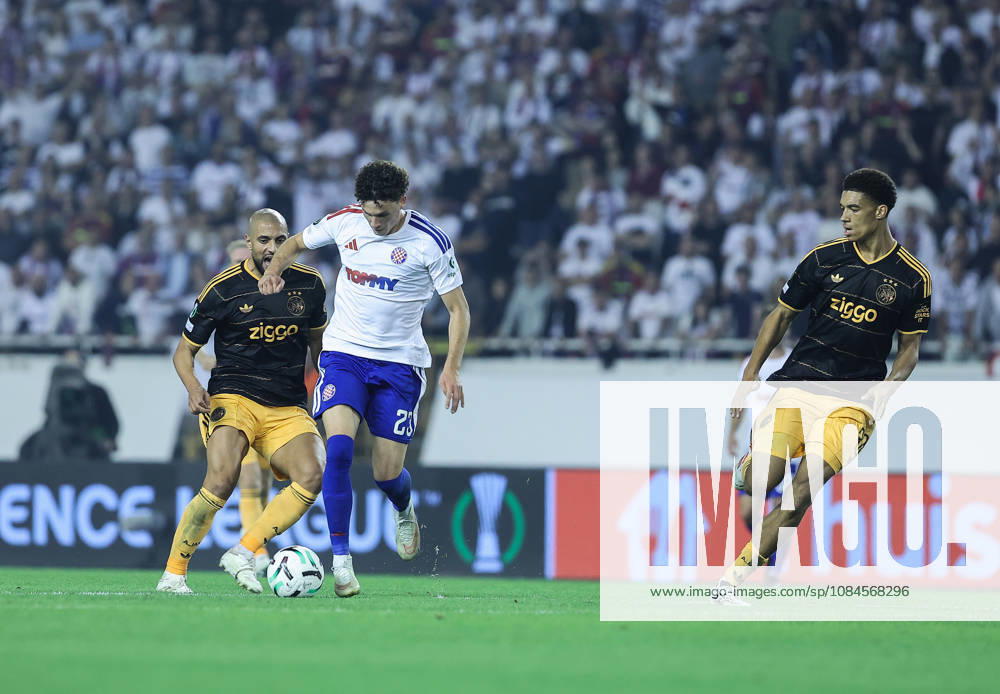 UEFA Conference League HNK Hajduk Split v AFC Ajax Marin Soticek of Hajduk Scores during the UEFA Conference League 2026 27 League Phase MD1 match between HNK Hajduk Split and AFC Ajax at Stadion Poljud on October 15, 2026 in Split, Croatia. IvanaxIvanovic PIXSELL