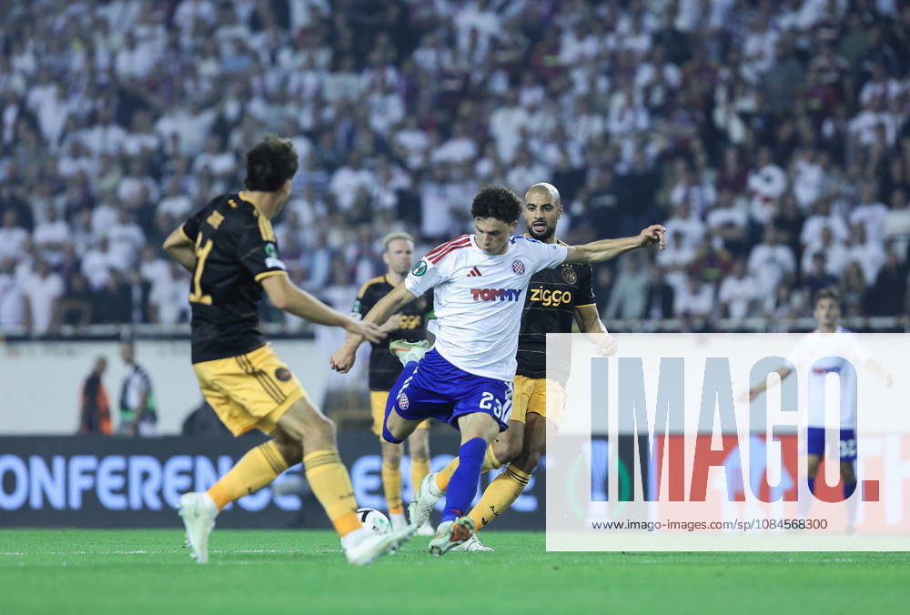 UEFA Conference League HNK Hajduk Split v AFC Ajax Marin Soticek of Hajduk Scores during the UEFA Conference League 2026 27 League Phase MD1 match between HNK Hajduk Split and AFC Ajax at Stadion Poljud on October 15, 2026 in Split, Croatia. IvanaxIvanovic PIXSELL