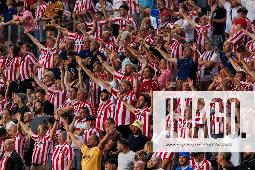 Sunderland fans singing after scoring Torreense v Sunderland, UEFA Europa League, Football, Estadio Dr. Magalhaes Pessoa, Leiria, Portugal - 15 Oct 2026Leiria Estadio Dr. Magalhaes Pessoa Portugal