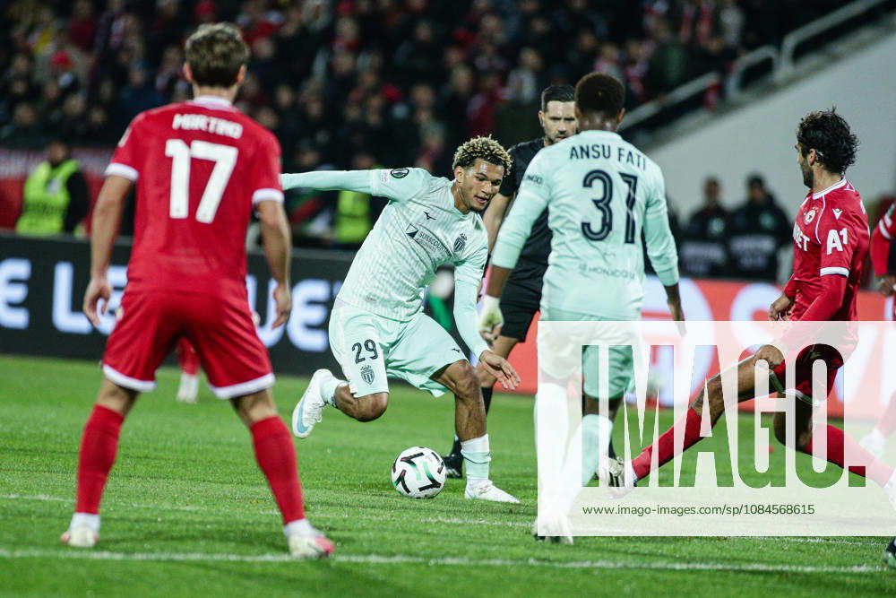 SOCCER - UEFA Conference League - CSKA vs. AS Monaco Photo by IPA ABACAPRESS.COM89726114 - Monaco s Paris Brunner in action during the UEFA Conference League match between PFC CSKA and AS Monaco at Vasil Levski National Stadium in Sofia, Bulgaria, on October 15, 2026 Sofia Bulgaria