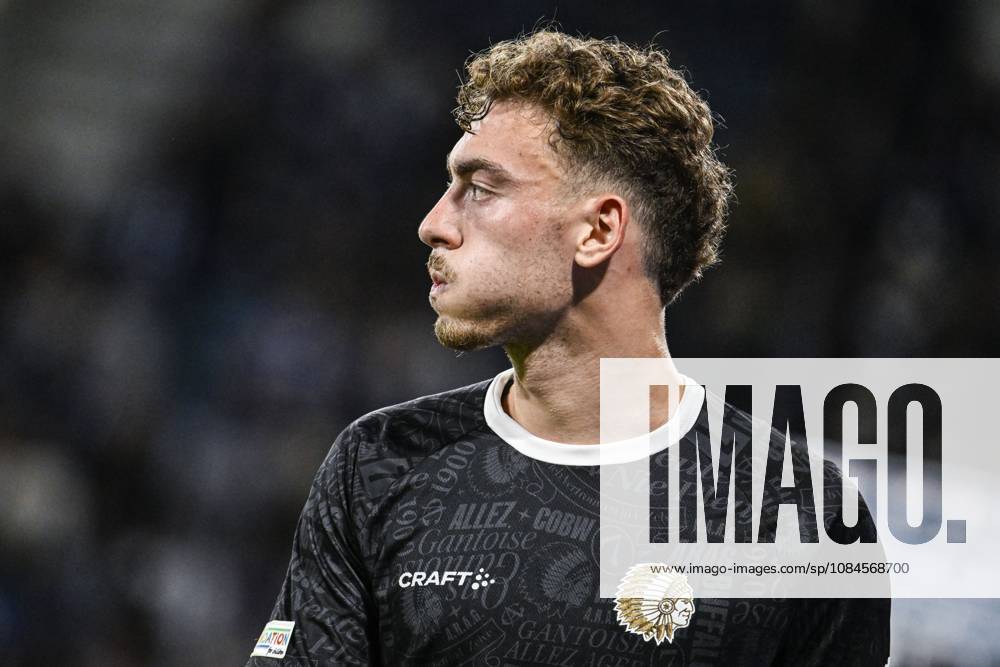Gent s Mathias Delorge pictured during a soccer game between Belgian KAA Gent and Danish Aarhus GF, Thursday 15 October 2026 in Gent, the opening match of the UEFA Conference League league phase. TOMxGOYVAERT x189919973x