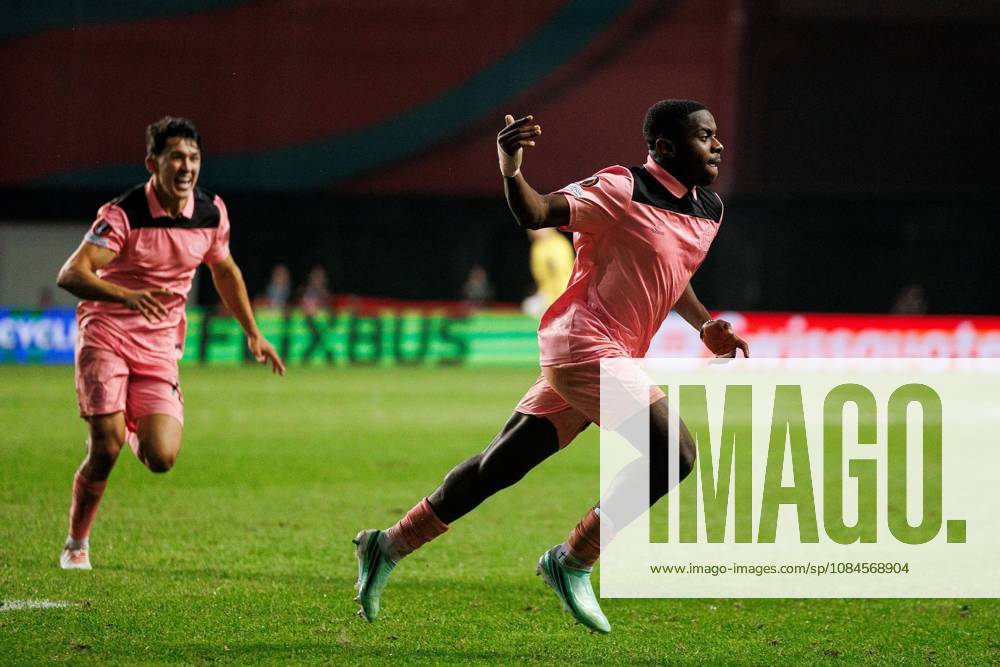 Noah Sadiki of Sunderland celebrates his goal Torreense v Sunderland, UEFA Europa League, Football, Estadio Dr. Magalhaes Pessoa, Leiria, Portugal - 15 Oct 2026Leiria Estadio Dr. Magalhaes Pessoa Portugal