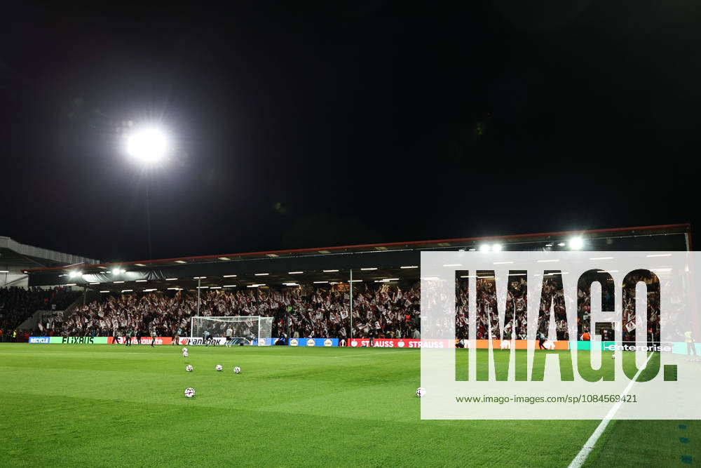 SOCCER - UEFA EL, Bournemouth vs Sturm BOURNEMOUTH,ENGLAND,15.OCT.26 - SOCCER - UEFA Europa League, AFC Bournemouth vs SK Sturm Graz. Image shows overview of Vitality Stadium. GEPAxpictures Bauer