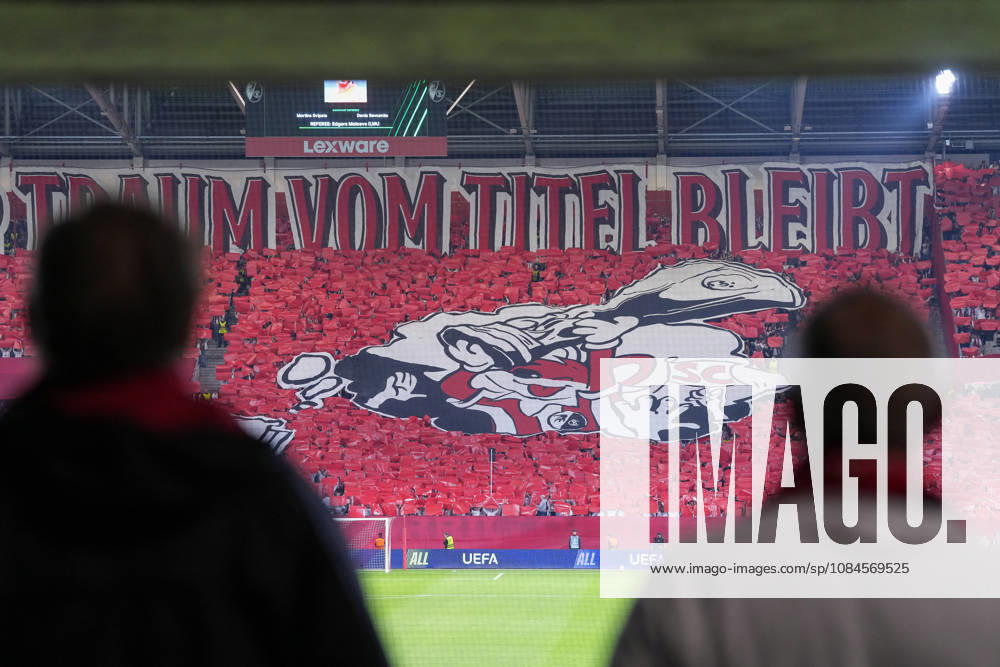 Wappen, Logo, Medien, Übertragung, Kamera, Live Stream , Deutschland, Fussball, UEFA Conference League, 1. Spieltag, Ligaphase , 2026 2027, SC Freiburg vs. FK Jablonec, 15.10.2026, Europa-Park Stadion, Freiburg Freiburg Europa-Park Stadion Baden-Württemberg Deutschland