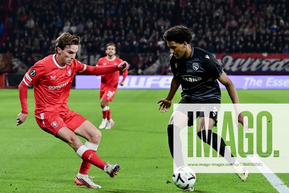 ENSCHEDE , 15Ã10-2026 , Stadium Grolsch Veste , season 2026 2027 , UEFA Conference League football , match between FC Twente and FC Thun , picture shows FC Twente player Daan Rots Twente - Thun x208453813x