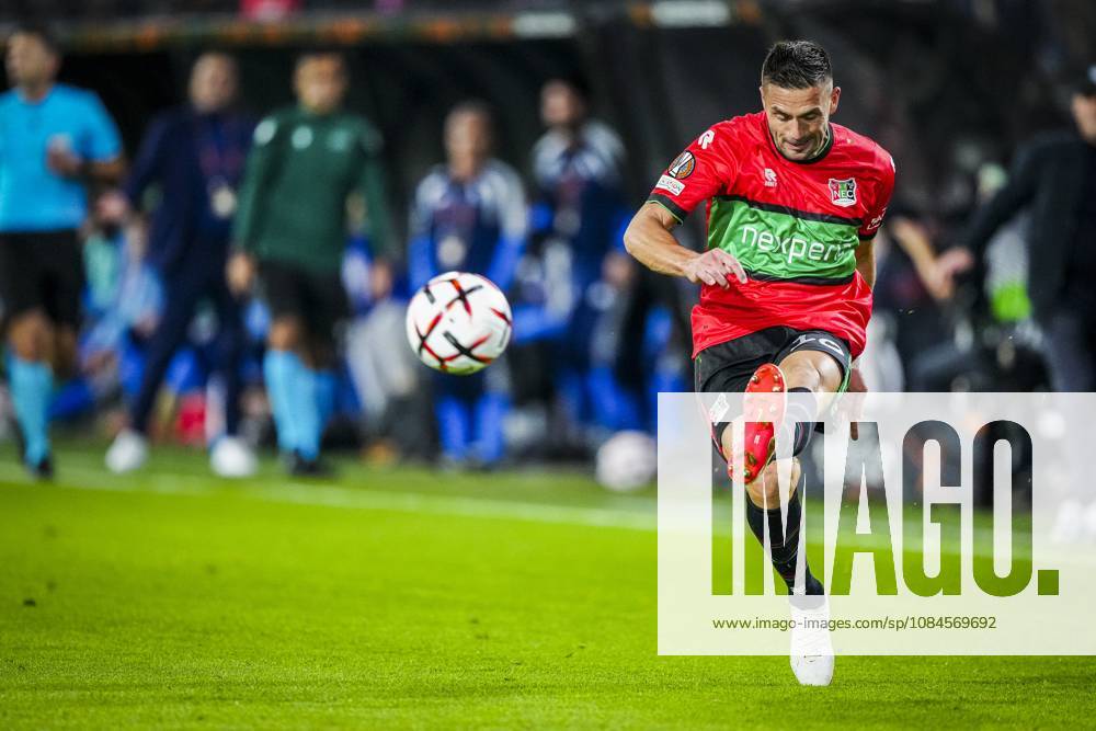 , Stadium De Goffert , season 2026 2027 , UEFA Europa League football , match between NEC Nijmegen and Levski Sofia , picture shows NEC Nijmegen player Dusan Tadic NEC - Levski Sofia x208453939x