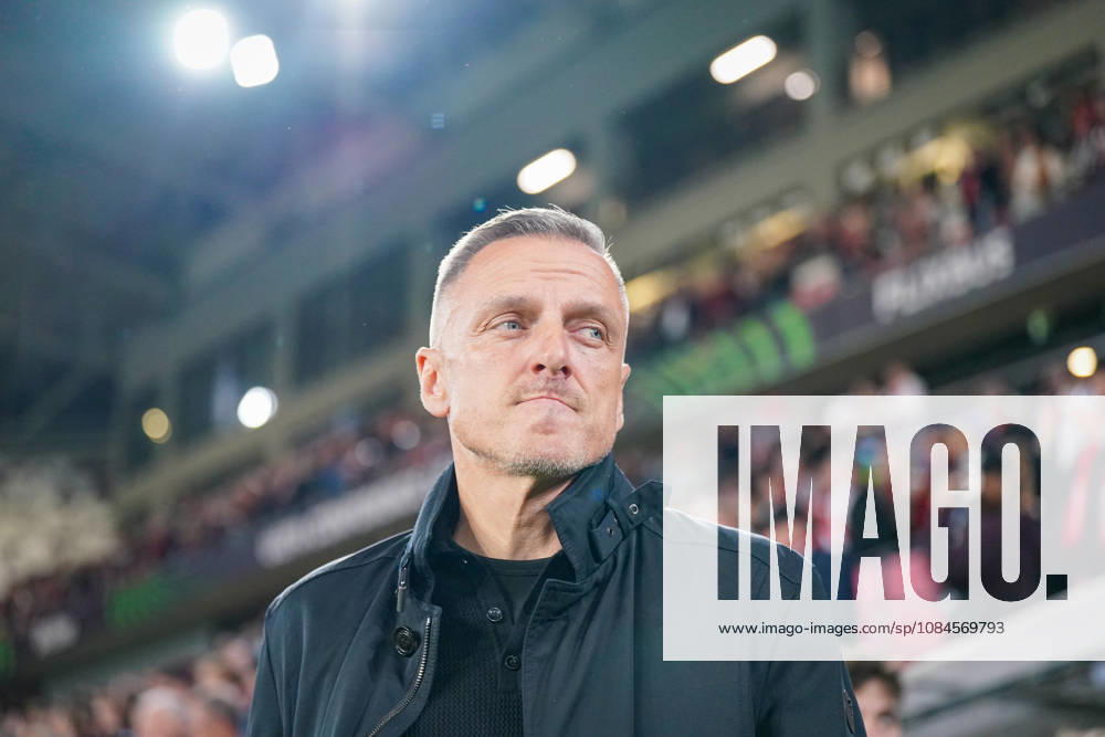 Deutschland: Fussball UEFA Conference League 2026 - 2027, 1. Spieltag - SC Freiburg vs FK Jablonec - Europa-Park-Stadion (Freiburg): Lubos Kozel (Trainer, FK Jablonec) Mimik, Gesichtsausdruck, Emotion