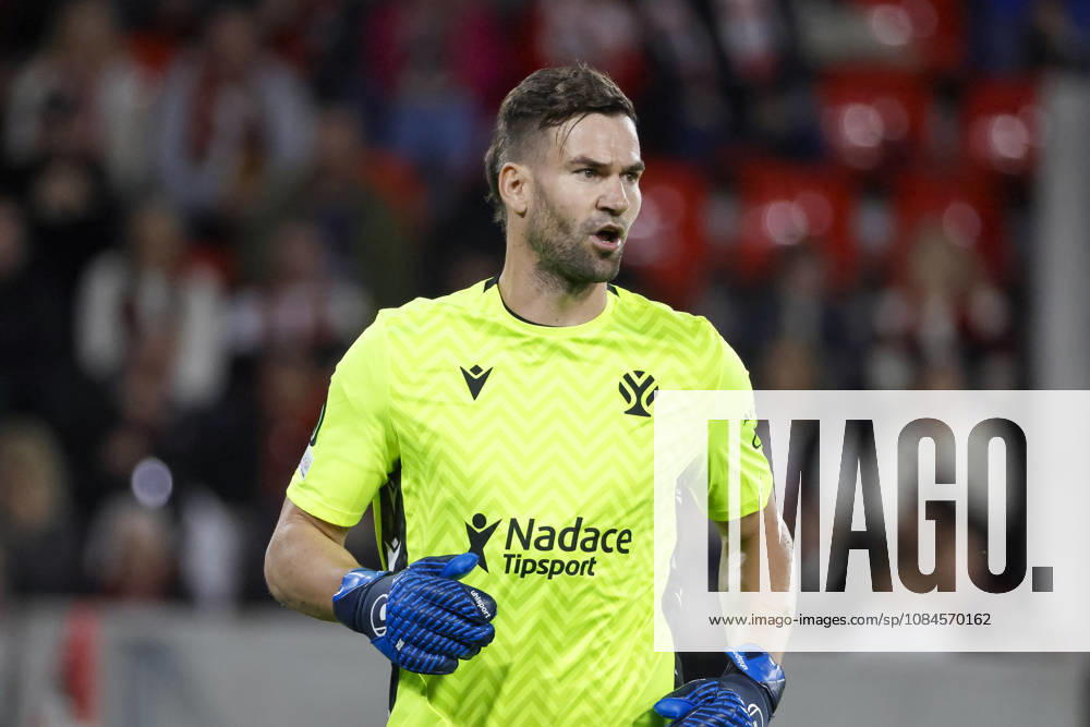 Jan Hanus (FK Jablonec, 01) , Deutschland, Fussball, UEFA Conference League, 1. Spieltag, 2026 2027, SC Freiburg vs. FK Jablonec, 15.10.2026, Freiburg im Breisgau Stadion am Wolfswinkel Deutschland