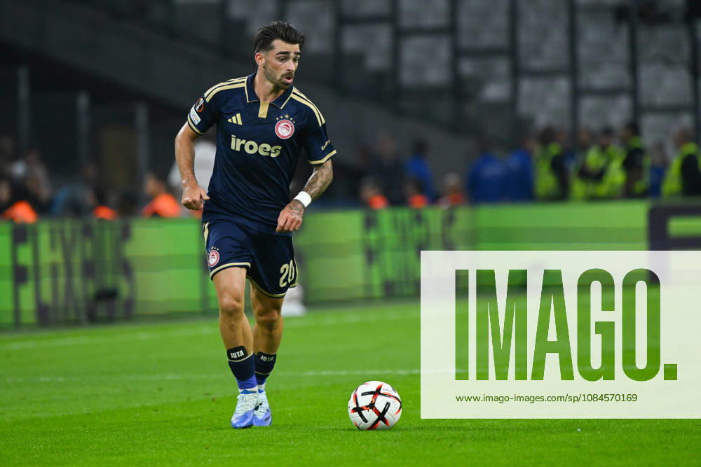 Jota Silva (Olympiakos) - UEFA Europa League match between Olympique de Marseille and Olympiakos on October 15, 2026 at the CEPAC Velodrome Stadium in Marseille.