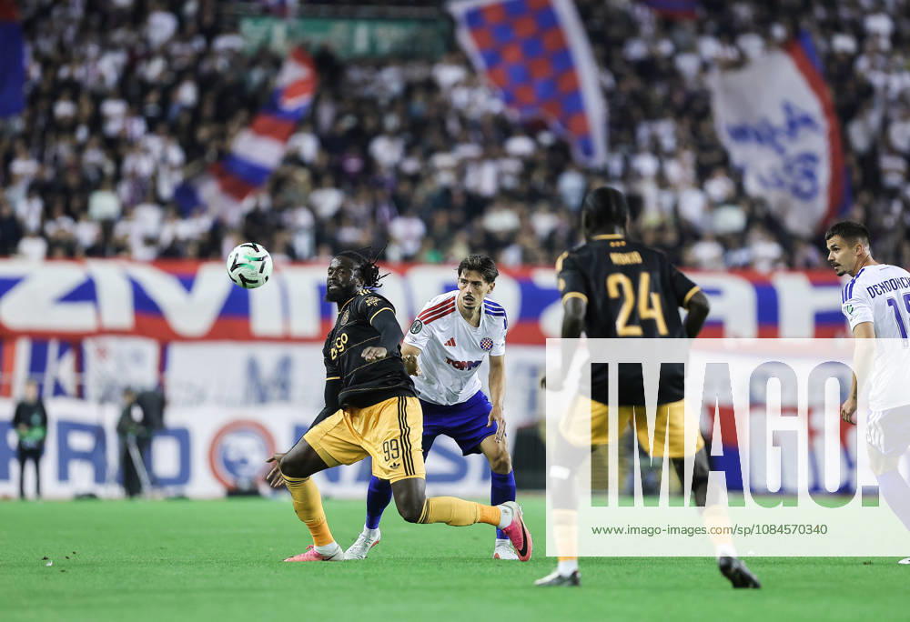 UEFA Conference League HNK Hajduk Split v AFC Ajax Arokodare of Ajax in action during the UEFA Conference League 2026 27 League Phase MD1 match between HNK Hajduk Split and AFC Ajax at Stadion Poljud on October 15, 2026 in Split, Croatia. IvanaxIvanovic PIXSELL