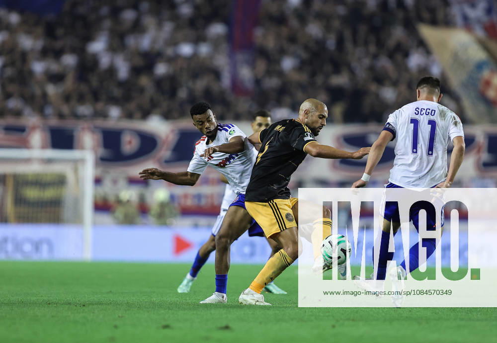 UEFA Conference League HNK Hajduk Split v AFC Ajax SPLIT, CROATIA - OCTOBER 15: Sofyan Amrabat of Ajax in action during the UEFA Conference League 2026 27 League Phase MD1 match between HNK Hajduk Split and AFC Ajax at Stadion Poljud on October 15, 2026 in Split, Croatia. IvanaxIvanovic PIXSELL