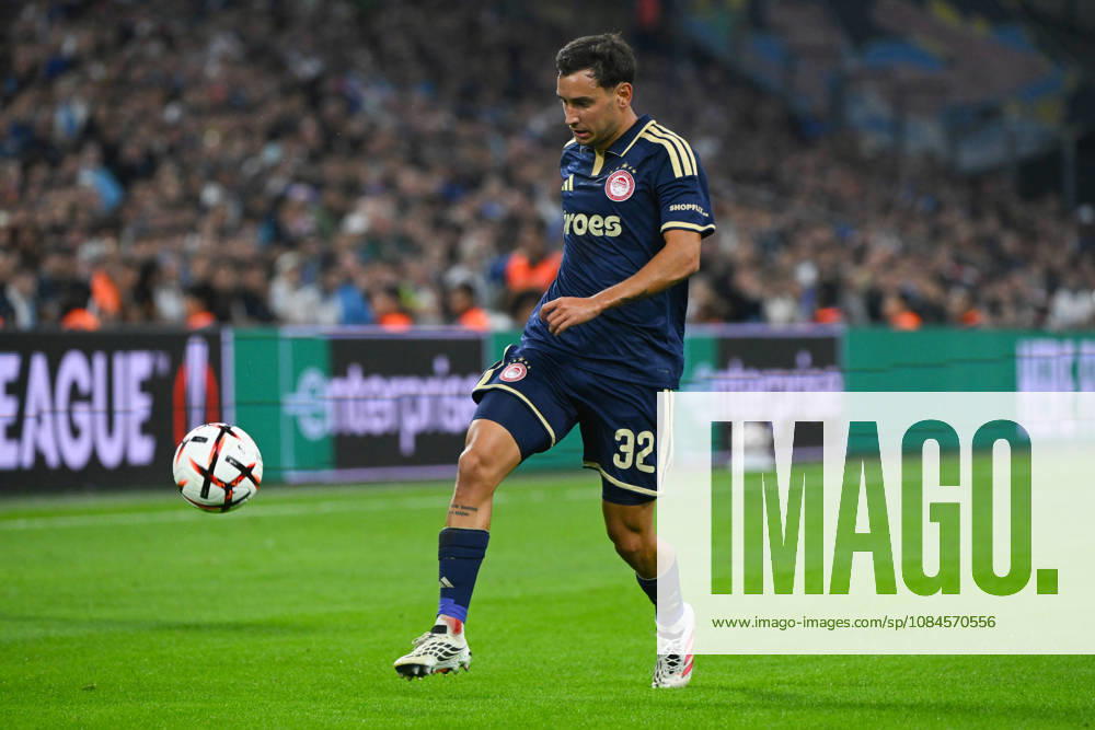 Santiago Hezze (Olympiakos) - UEFA Europa League match between Olympique de Marseille and Olympiakos on October 15, 2026 at the CEPAC Velodrome Stadium in Marseille.