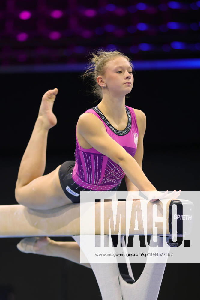 Charleen Pach, GER, during podiumtraining at 2026 Worlds in Rotterdam; 15 10 2026;