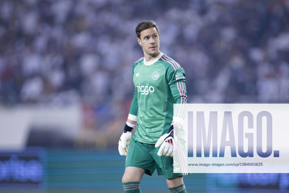 AFC Ajax goalkeeper Marc-Andro ter Stegen during the during the UEFA Conference League match between HNK Hajduk Split (CRO) and AFC Ajax Amsterdam (NL) at Poljud Stadium. UEFA Conference League: HNK Hajduk Split Vs AFC Ajax Amsterdam 2:1 - ZUMAp210 20261015_zsp_p210_028