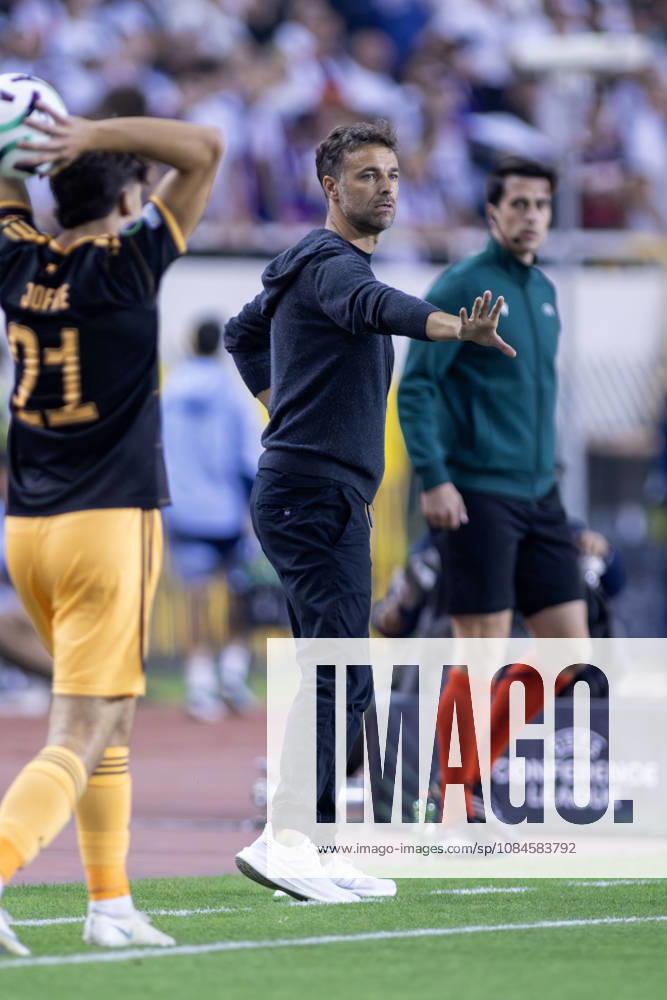 Gonzalo Garcia, head coach of HNK Hajduk Split, during the UEFA Conference League match between HNK Hajduk Split (CRO) and AFC Ajax Amsterdam (NL) at Poljud Stadium. Split Croatia - ZUMAp210 20261015_zsp_p210_043