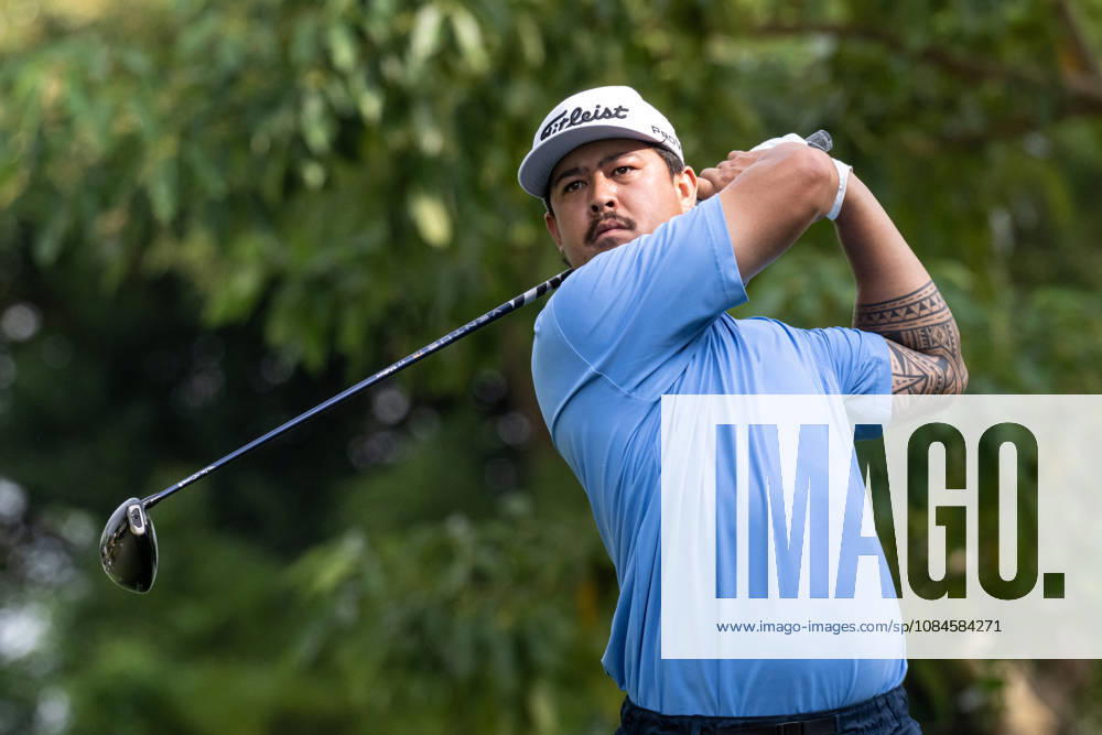 Denzel IEREMIA from New Zealand. Round 2 in the Macao Open Golf at Macau Golf & Country Club. Coloane China - ZUMAr144 20261016_zap_r144_004