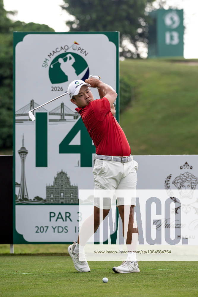 LEE, Chieh-po from Taiwan. Round 2 in the Macao Open Golf at Macau Golf & Country Club. Macau Open Golf Round 2 - ZUMAr144 20261016_zap_r144_045