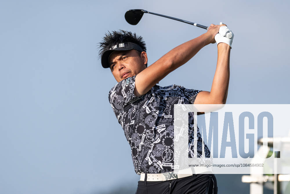 HUNG, Chien-yao from Taiwan. Round 2 in the Macao Open Golf at Macau Golf & Country Club. Macau Open Golf Round 2 - ZUMAr144 20261016_zap_r144_065