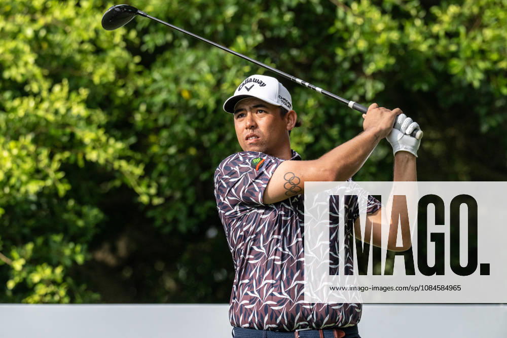 Gavin GREEN from Malaysia. Round 2 in the Macao Open Golf at Macau Golf & Country Club. Macau Open Golf Round 2 - ZUMAr144 20261016_zap_r144_076