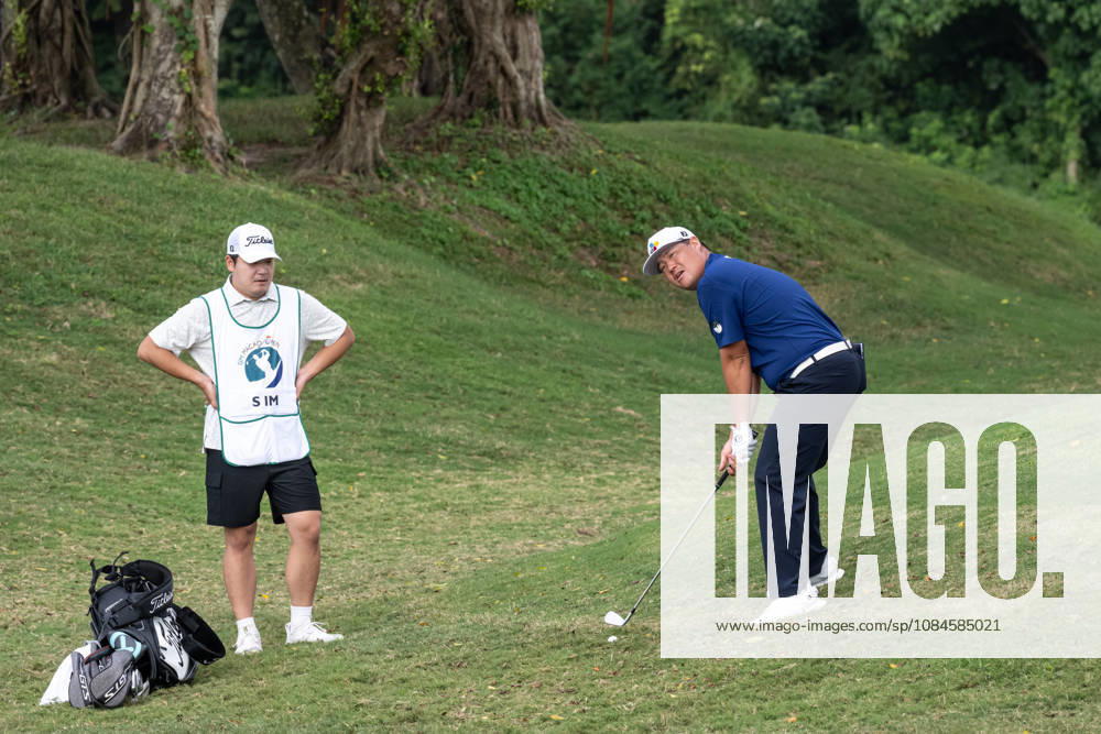 Sungjae IM from Korea. Round 2 in the Macao Open Golf at Macau Golf & Country Club. Macau Open Golf Round 2 - ZUMAr144 20261016_zap_r144_079