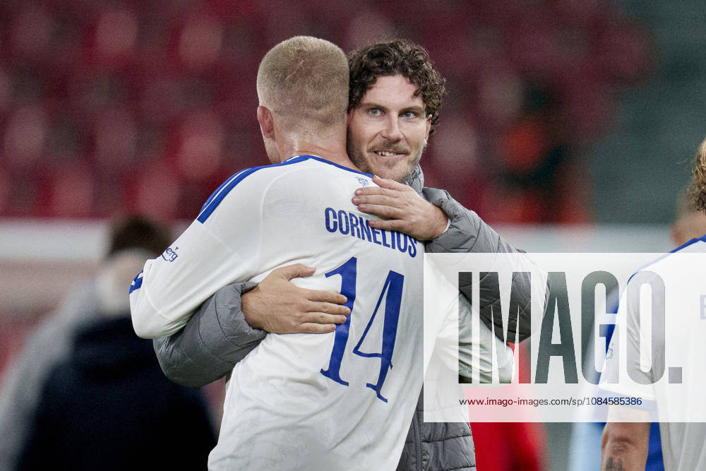 DENMARK: Conference League: FC Copenhagen - SC Braga DENMARK: Conference League: FC Copenhagen - SC Braga SC Braga s Jonas Wind greets FCK s Andreas Cornelius after the UEFA Conference League match between FC Copenhagen and SC Braga at Parken in Copenhagen on Thursday, October 15, 2026. Photo: Liselotte Sabroe Ritzau Scanpix , Copenhagen Denmark