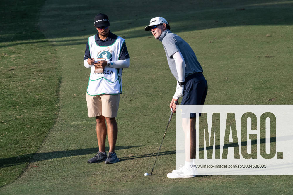 American, Austen TRUSLOW, finishes -10par putting him in tied 2nd place. Round 2 in the Macao Open Golf at Macau Golf & Country Club. Coloane China - ZUMAr144 20261016_zap_r144_100