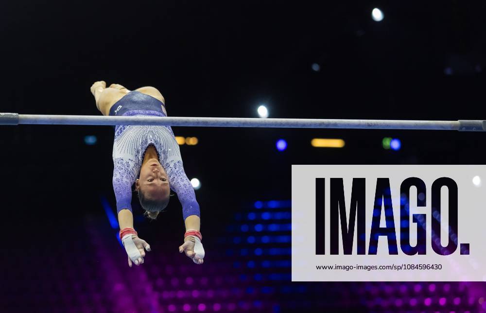 ROTTERDAM - Sanne Wevers during podium training at the World Gymnastics Championships in Ahoy Rotterdam. IRIS VAN DEN BROEK ANP ANPxSportx IVx 572627050 originalFilename: 572627050