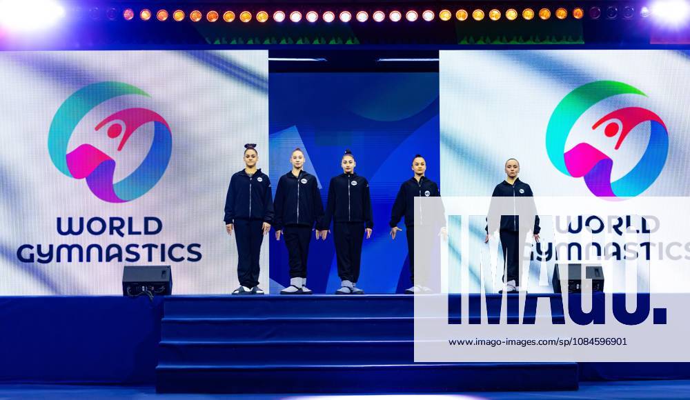 ROTTERDAM - The Russian gymnastics team in the run-up to the World Championships in Ahoy Rotterdam. Earlier this year, the International Gymnastics Federation lifted Russia s suspension for aggression against Ukraine, but the rules of the European Union and the Netherlands require that Russia cannot compete under its own flag. For this reason, the country is competing under the name World Gymnastics 2. IRIS VAN DEN BROEK ANP ANPxSportx IVx 572628533 originalFilename: 572628533