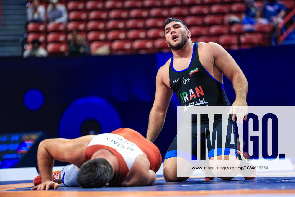 U23 World Championships 125kg FS - Abolfazl Mohammad Mohammad Nezhad (IRI) df. Andrei Bestaev (RUS)