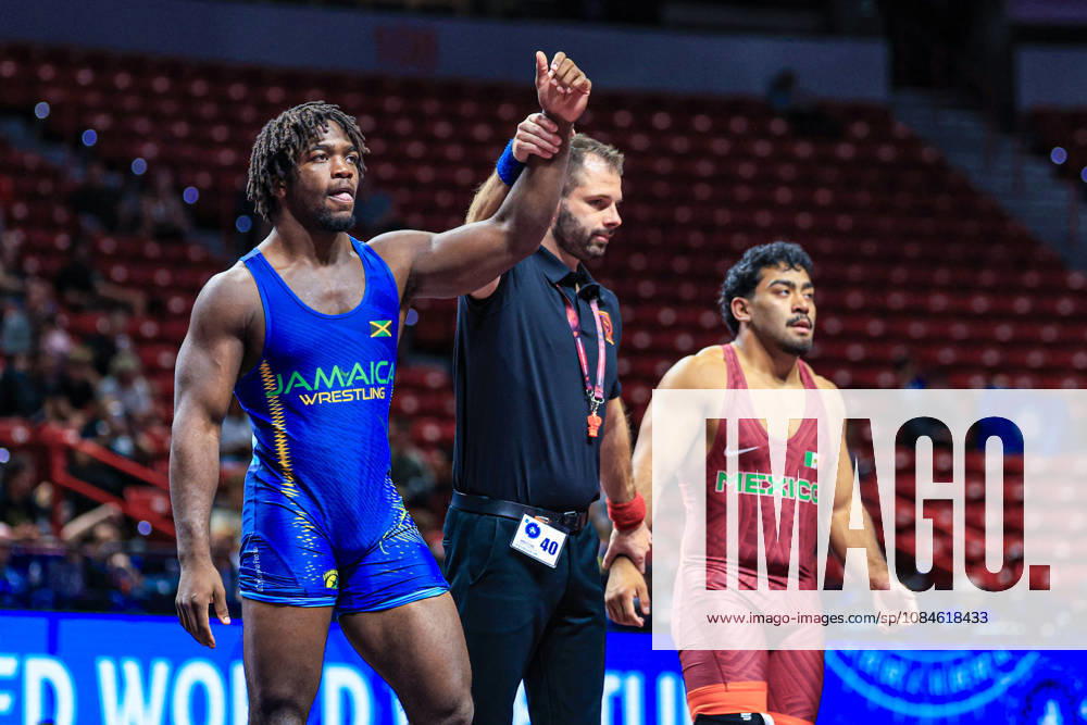 U23 World Championships 92kg FS - Steven Caldwell Burrell Jr (JAM) df. Leonardo Divanni Tovar Garcia (MEX)