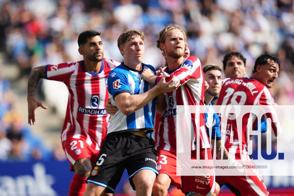 La Liga EA Sports match between RCD Espanyol and Atletico de Madrid played at RCDE Stadium on October 17, 2026 in Barcelona, Spain. (Photo by Sergio Ruiz PRESSINPHOTO)