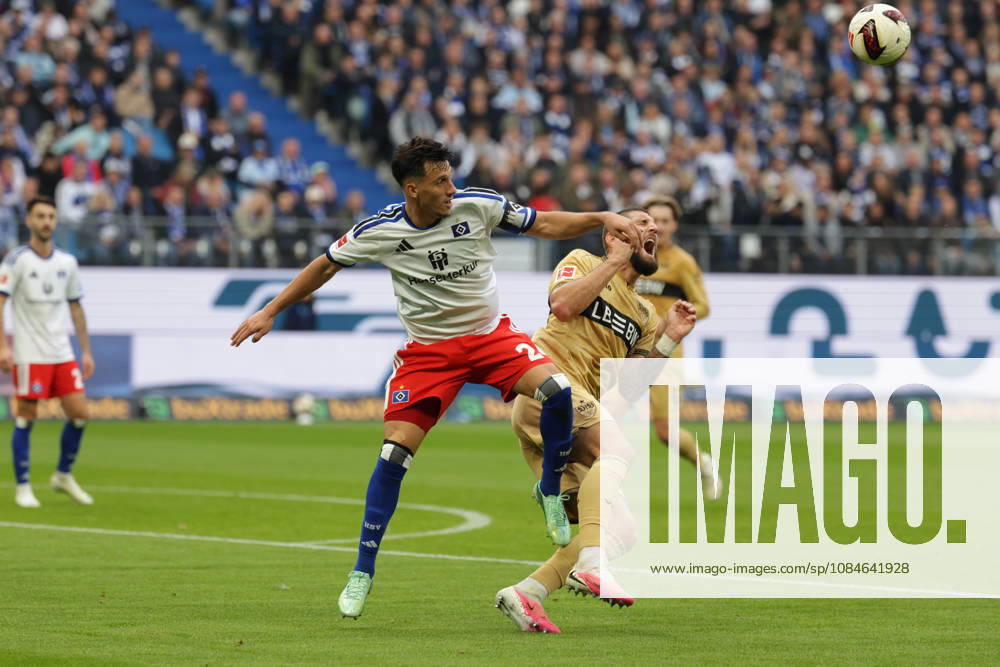 2026.10.17 Fussball 1. Bundesliga Hamburger Sportverein - VfB Stuttgart v.l. Nicolas Capaldo (Hamburger SV, 24), (DFL DFB regulations prohibit any use of photographs as image sequences and or quasi-video.