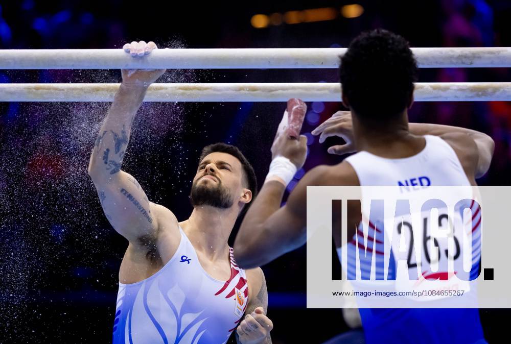 ROTTERDAM - Casimir Schmidt during the qualifications at the World Gymnastics Championships in Rotterdam Ahoy. IRIS VAN DEN BROEK ANP ANPxSportx IVx 572729908 originalFilename: 572729908