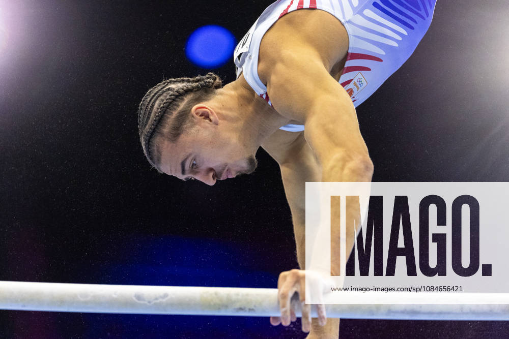 2026-10-17 Artistic Gymnastics World Championships 2026 - Day 1 ROTTERDAM, NETHERLANDS - OCTOBER 17: Amine Abaidi of Netherlands competes during Day 1 of the Artistic Gymnastics World Championships 2026 at Rotterdam Ahoy on October 17, 2026 in Rotterdam, Netherlands. Rotterdam Rotterdam Ahoy Netherlands Content not available for redistribution in The Netherlands directly or indirectly through any third parties.