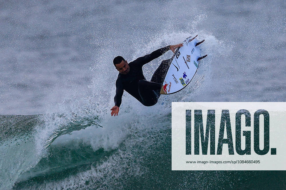 Meo Rip Curl Pro Portugal - Quarter Finals Italo Ferreira of Brazil warms up during the Meo Rip Curl Pro Portugal at Praia dos Supertubos in Peniche, Portugal, on October 17, 2026.