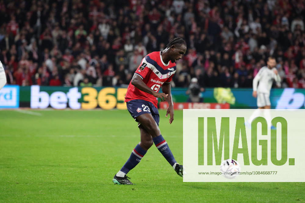 Tanguy NIANZOU (LOSC Lille) lors du match LOSC Lille vs Brest, Ligue 1, Decathlon Arena stade Pierre Mauroy, le 17 octobre 2026 - photo Laurent Sanson PsnewZ