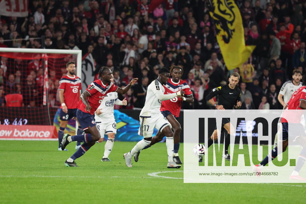 Mama BALDE (Brest) lors du match LOSC Lille vs Brest, Ligue 1, Decathlon Arena stade Pierre Mauroy, le 17 octobre 2026 - photo Laurent Sanson PsnewZ