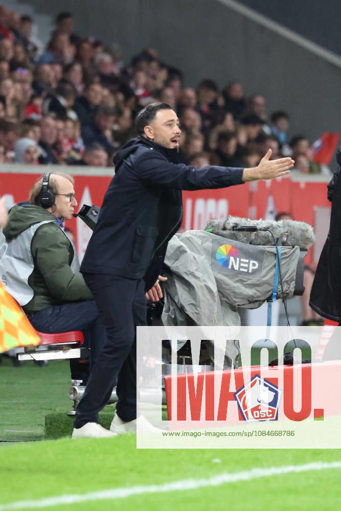 Davide ANCELOTTI (entraineur LOSC Lille) lors du match LOSC Lille vs Brest, Ligue 1, Decathlon Arena stade Pierre Mauroy, le 17 octobre 2026 - photo Laurent Sanson PsnewZ