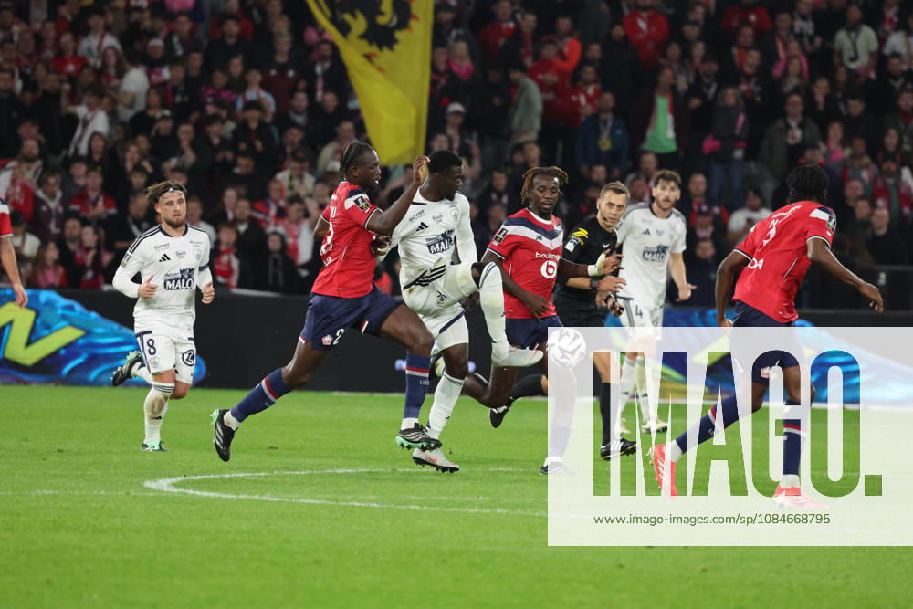 Mama BALDE (Brest) lors du match LOSC Lille vs Brest, Ligue 1, Decathlon Arena stade Pierre Mauroy, le 17 octobre 2026 - photo Laurent Sanson PsnewZ