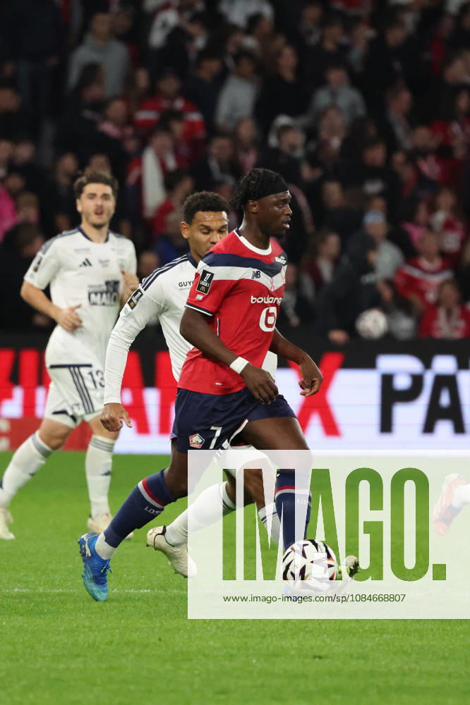 Dïlane BAKWA (LOSC Lille) lors du match LOSC Lille vs Brest, Ligue 1, Decathlon Arena stade Pierre Mauroy, le 17 octobre 2026 - photo Laurent Sanson PsnewZ