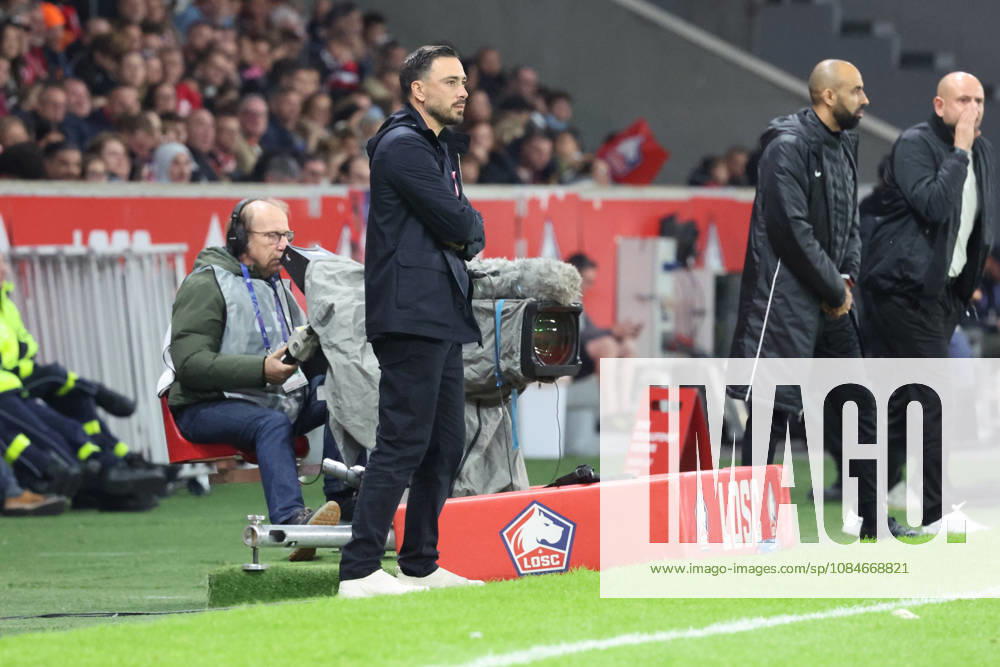 Davide ANCELOTTI (entraineur LOSC Lille) lors du match LOSC Lille vs Brest, Ligue 1, Decathlon Arena stade Pierre Mauroy, le 17 octobre 2026 - photo Laurent Sanson PsnewZ