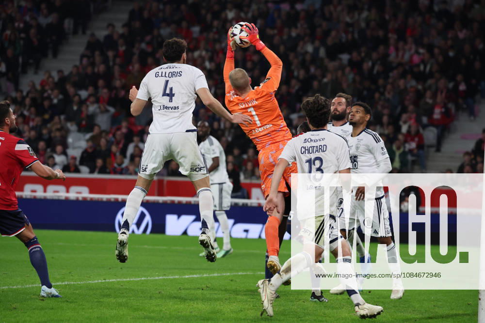 Egil SELVIK (Brest) lors du match LOSC Lille vs Brest, Ligue 1, Decathlon Arena stade Pierre Mauroy, le 17 octobre 2026 - photo Laurent Sanson PsnewZ