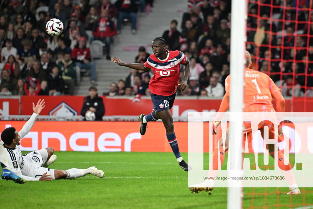 LOSC Lille v Stade Brestois 29 - Ligue 1 McDonald s 2026 2027 Tanguy KOUASSI of Lille during Ligue 1 McDonald s between Lille and Brest at Stade Pierre Mauroy on October 17, 2026 in Lille, France. Lille France