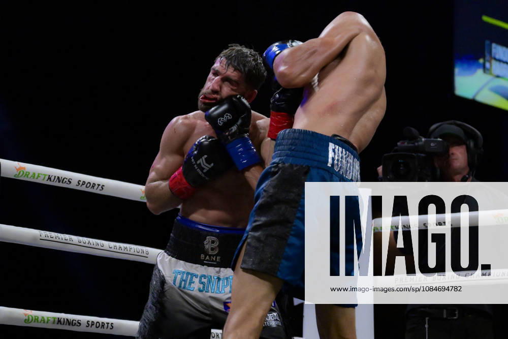 SEBASTIAN FUNDORA defeats ERMAL HADRIBEAJ via KO in round 12 at the Chelsea of The Cosmopolitan in Las Vegas. Las Vegas USA - ZUMAo117 20261018_zsp_o117_004