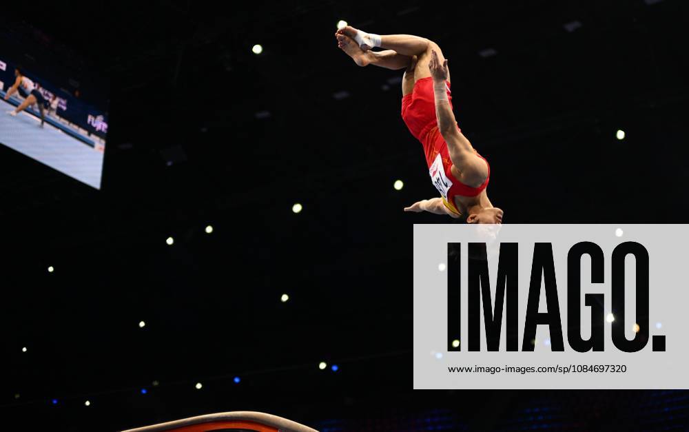 Netherlands Artistic Gymnastics World Championships Qualifiers 9267104 18.10.2026 China s Tian Hao competes on the vault during the men s qualification of the 2026 World Artistic Gymnastics Championships in Rotterdam, the Netherlands. Alexey Filippov Sputnik Rotterdam Netherlands
